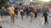 Hari Kedua Latihan Karnaval Budaya, Camat Ujung Tanah Pantau Kesiapan Peserta