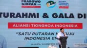 Aliansi Tionghoa Indonesia Nyatakan Dukungan ke Prabowo-Gibran. (CNNIndonesia.com/Dok. Istimewa).