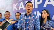 AHY Ungkap Alasan Dukung Prabowo-Gibran di Pilpres 2024. (Kompas.com/Muhammad Syahri Romdhon).