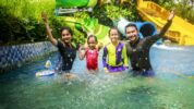 Liburan Telah Usai, Bugis Waterpark Adventure Masih Padat Pengunjung.