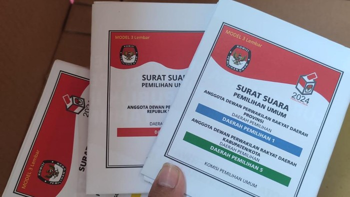 PPLN Kuala Lumpur Laporkan Temuan Surat Suara Tercoblos Sebelum Pemilu 2024. Ilustrasi. (detikcom/Nahda).