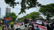 Warga Datangi Polrestabes Makassar Terkait Penganiayaan yang Dilakukan Anggota DPR RI.