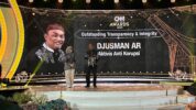 Djusman AR, Pegiat Antikorupsi Peraih Penghargaan CNN Indonesia Awards 2024.