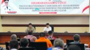 Perlihatkan Peta Baru Sulsel, PJ Gubernur Harap Komisi V DPR RI Perjuangkan Aspirasi Rakyat