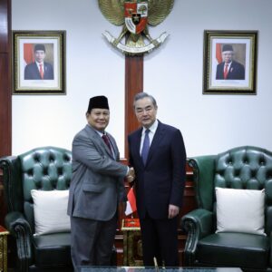 Menhan Prabowo Terima Kunjungan Menlu China, Bahas Kerja Sama Pertahanan. (Dok. Kemenhan).