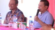 Bupati Selayar Basli Ali Saat Hadir Pada Acara Halal Bihalal Di Kecamatan Pasilambena