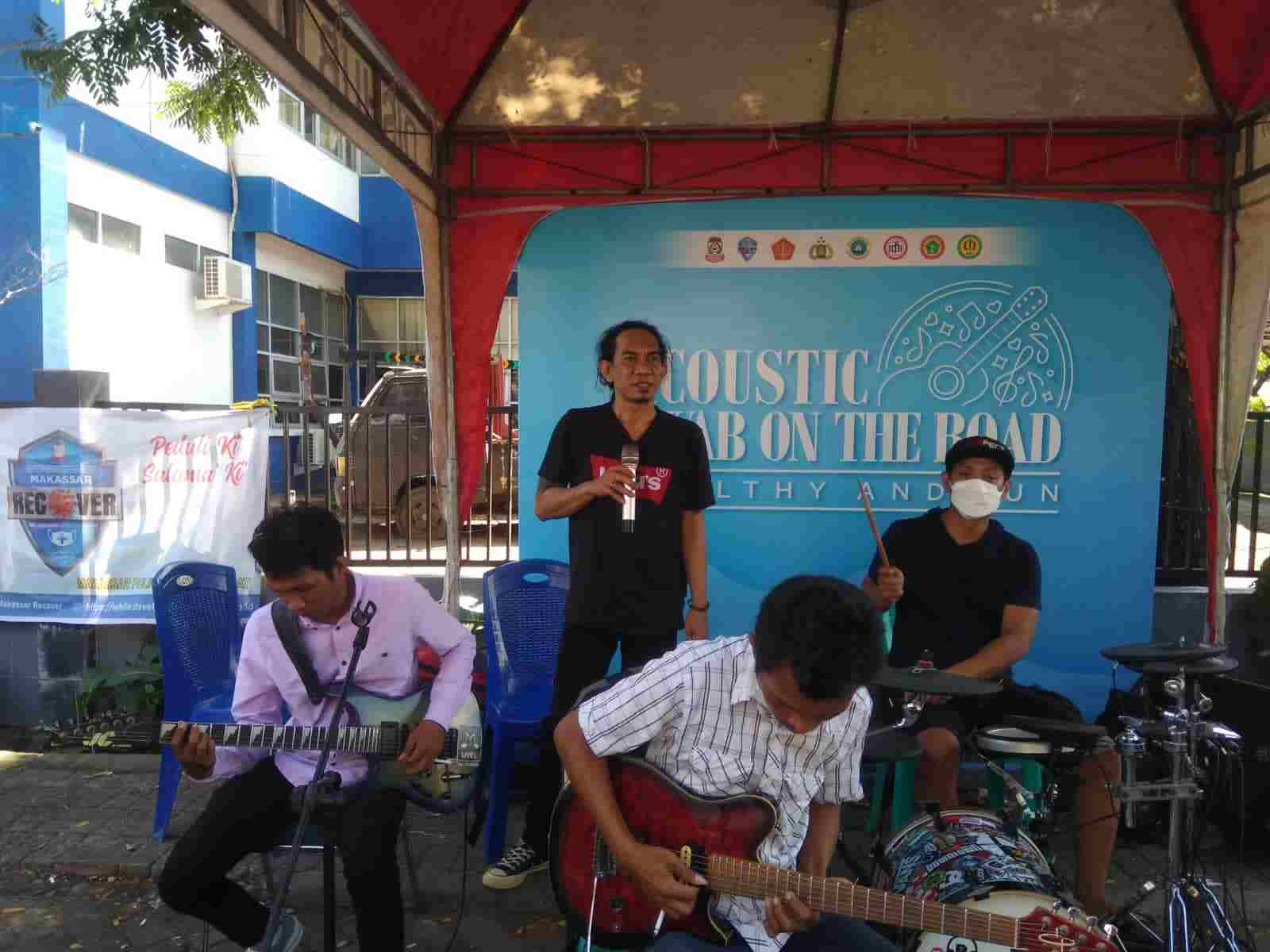 Swab on the Road, SOTR, SOTR Dishub Makassar, dishub makassar, pekerja seni, band uye, anak band, acoustik dishub makassar, acoustik swab on the road, iman hud, humas dishub makassar