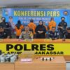 Kapolres Pelabuhan AKBP Restu Wijayanto Bersama Jajaran Ungkap Kasus Narkoba Jenis Sabu 6 7 Kg di Makassar