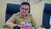 Sekretaris Daerah Provinsi Sulsel Jufri Rahman Saat Pimpin Rapat Badan Anggaran DPRD Sulsel