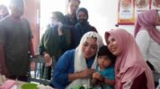 Siti Rahmawati blusukan ke Pasar Pambusuang, Kecamatan Balanipa, Kabupaten Polewali Mandar (Polman).