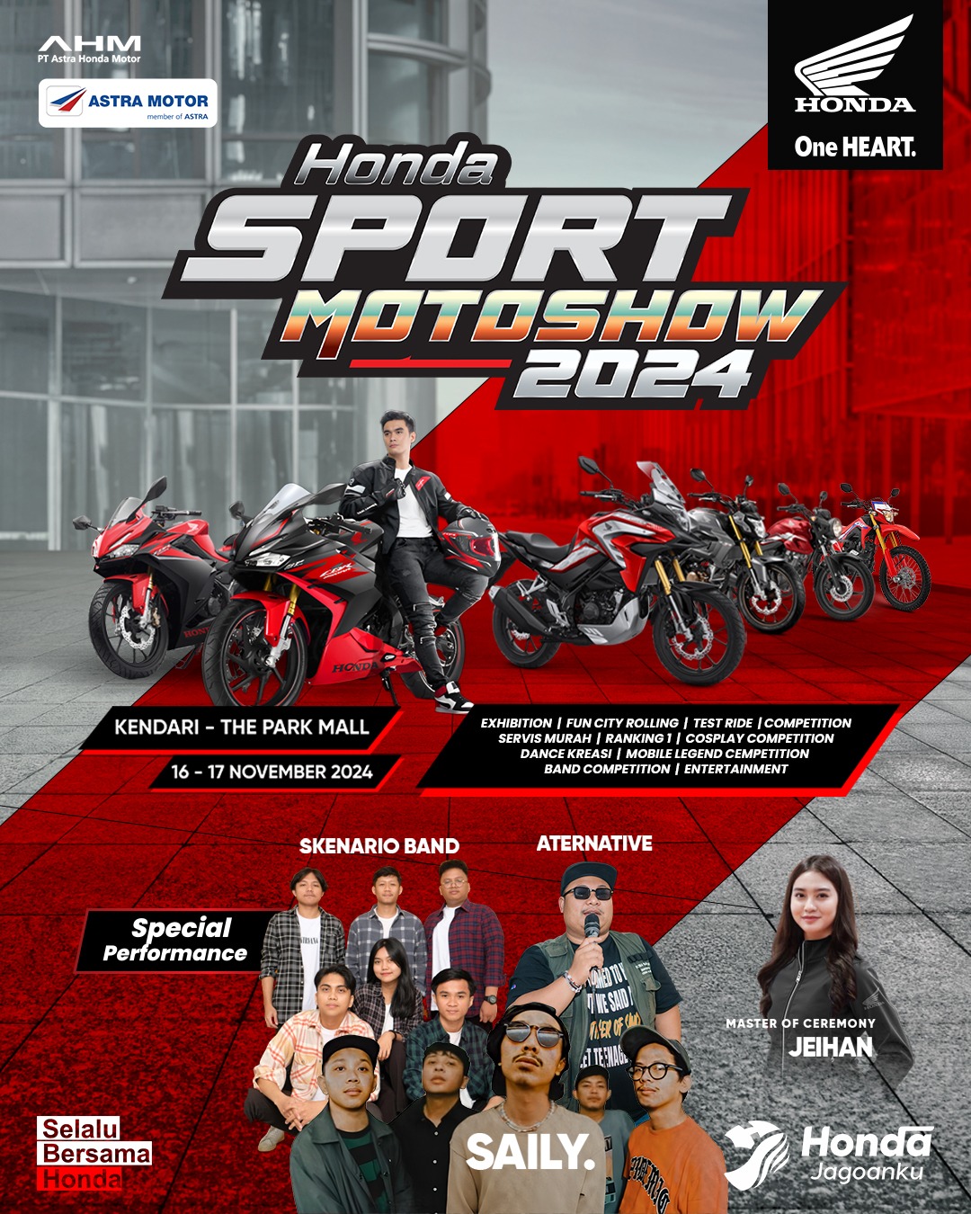 Ada Beragam Promo Menarik di Honda Sport Motoshow 2024