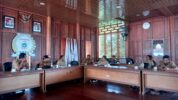 Sekretariat DPRD Sulbar Mempersiapkan Pertandingan Bola Volly Antar OPD