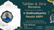 AWPI Bekasi Gelar Doa Bersama Kenang Wafatnya Dedinadiyanto