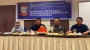 DPRD Makassar Saat Sosialisasi Perda Retribusi Pelayanan Persampahan dan Kebersihan Kota Makassar