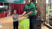 PLN Tebarkan Sukacita Bersama Panti Asuhan Murni Makassar di Momen Natal