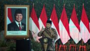 Presiden Prabowo Subianto Saat Memberikan Sambutan Rapat Kordinasi Nasional Pemerintah Pusat dan Pemeritah Daerah Tahun 2024