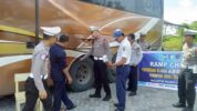 Ramp Check Polres Luwu Utara Temukan Sopir Positif Narkoba