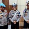 Bripka AE Saat Menyampaikan Klarifikasi Sekaligus Permintaan Maaf Terkait Video Viral Diduga Meminta Uang Saat Menilang Pelanggar