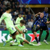 Detik Detik David Frattesi Cetak Gol Ke Gawang Barcelona