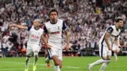 Pemain Tottenham Hotspur, Brennan Johnson Selebrasi Usai Cetak Gol Ke Gawang Manchester United