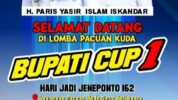 Pemkab Jeneponto Gelar Festival Adat dan Lomba Pacuan Kuda Bupati Cup 1
