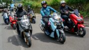 Perayaan Satu Dekade NMAX, Ratusan Biker Sulsel Riding Ke Puncak Malino