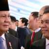 Presiden Prabowo Subianto Bersama Pengusaha Nasional Andi Syamsudin Arsyad atau Haji Isam
