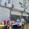 Kepala SMAN 1 Makasaar, Sulihin Mustafa, Bersama Panitia TPA SPMB 2025 SMAN 1 Makassar, Kamis (15/5/2025).