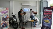 Asmo Sulsel Gelar “Ganteng Day”, Ajak Pecinta Motor Honda Tampil Rapi Lewat Cukur Gratis