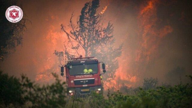 Kebakaran Hebat Dekat Yerusalem Lumpuhkan Akses dan Picu Evakuasi, Israel Minta Bantuan Internasional