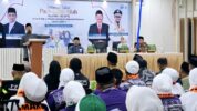 Gubernur Sulsel Resmi Lepas Kloter Pertama Jemaah Haji Embarkasi Makassar