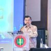 Jusuf Kalla Saat Menyampaikan Sambutan Dalam Acara Rapimnas PGRI Tahun 2025