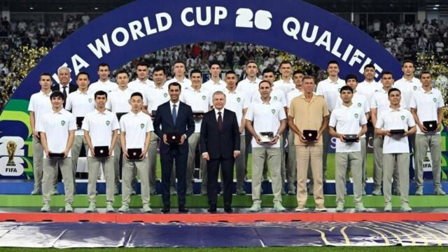 Presiden Uzbekistan, Shavkat Mirziyoyev, Memberikan Apresiasi Sekitar 30 Unit Mobil Listrik BYD Kepada Pemain dan Staf Pelatih Timnas Uzbekistan