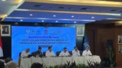 Kementerian Perdagangan Saat Konferensi Pers Bersama 'Deregulasi Kebijakan Impor & Deregulasi Kemudahan Berusaha'