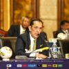 Presiden Federasi Sepak Bola Malaysia (FAM), Datuk Joehari Ayub Saat Kongres Luar Biasa FAM