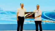 ARLI Serahkan Plakat Zero Carbon Pada Fujian Province Sea Opening Cultural Event 2025