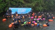 PT Vale Rayakan HUT ke-57 dengan Open Water Renang Lintas Danau di Sorowako