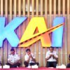 Jaga Keselamatan Perjalanan KA, KAI Daop 1 dan BTP Jakarta Gelar Doa Bersama