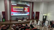 Sarasehan Kepahlawanan "Memaknai Jejak, Etos dan Nilai-Nilai Juang Demmatande (Pejuang Perintis Kemerdekaan 1872-1914) Menuju Indonesia Emas 2045" Berlangsung di Gedung Teater Baharuddin Lopa, Universitas Sulawesi Barat (Unsulbar), Rabu, (27/8/2025).