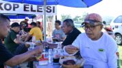 Ilham Arief Sirajuddin (IAS) Saat Ngopi Bareng Tokoh Masyarakat Luwu Timur