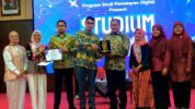 Program Studi Pemasaran Digital Fakultas Ekonomi dan Bisnis Universitas Negeri Jakarta (FEB-UNJ) Menggelar Studium Generale Bertema “Tantangan Perlindungan Konsumen di Era Digital”, Bertempat di Aula Latief Hendraningrat, Gedung Dewi Sartika, Kampus UNJ.