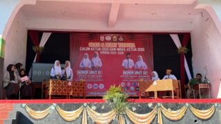 Orasi & Debat Terbuka Calon Ketua Osis dan Wakil Ketua Osis SMAN 1 Soppeng Periode 2025-2026