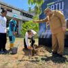 Bandara Sultan Hasanuddin Gandeng Pemkab Maros Tanam 600 Pohon Tabebuya