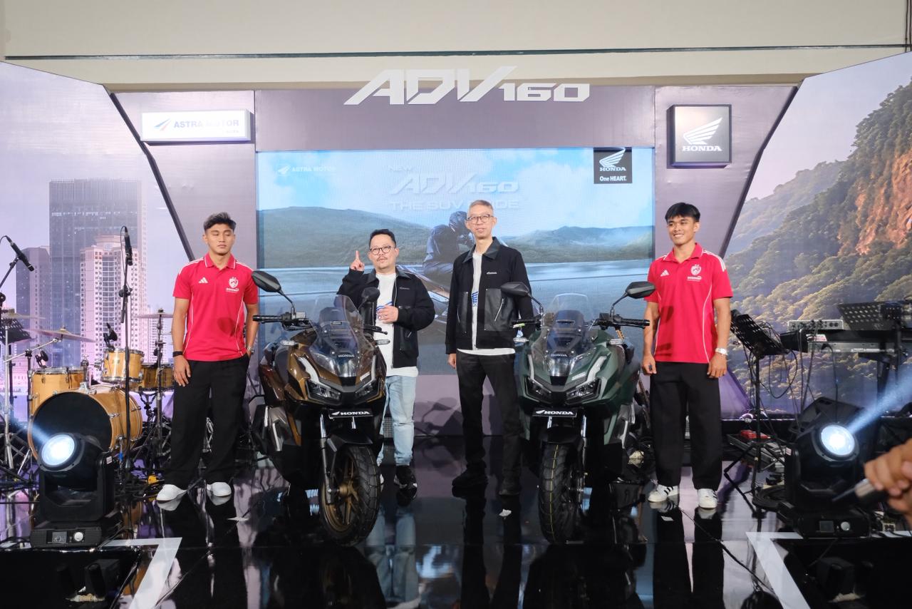 New Honda ADV 160 Resmi Mengaspal di Makassar, Usung Desain SUV dan Teknologi Honda RoadSync