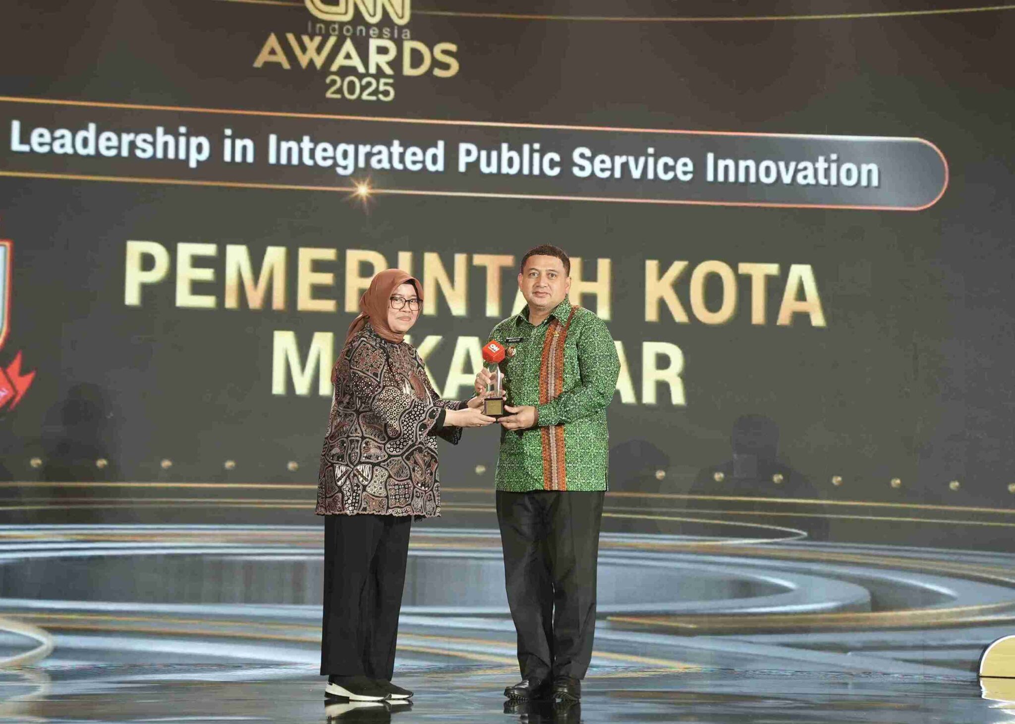 Pemkot Makassar Raih Penghargaan Nasional Atas Inovasi Smart City dan Layanan Publik Terintegrasi