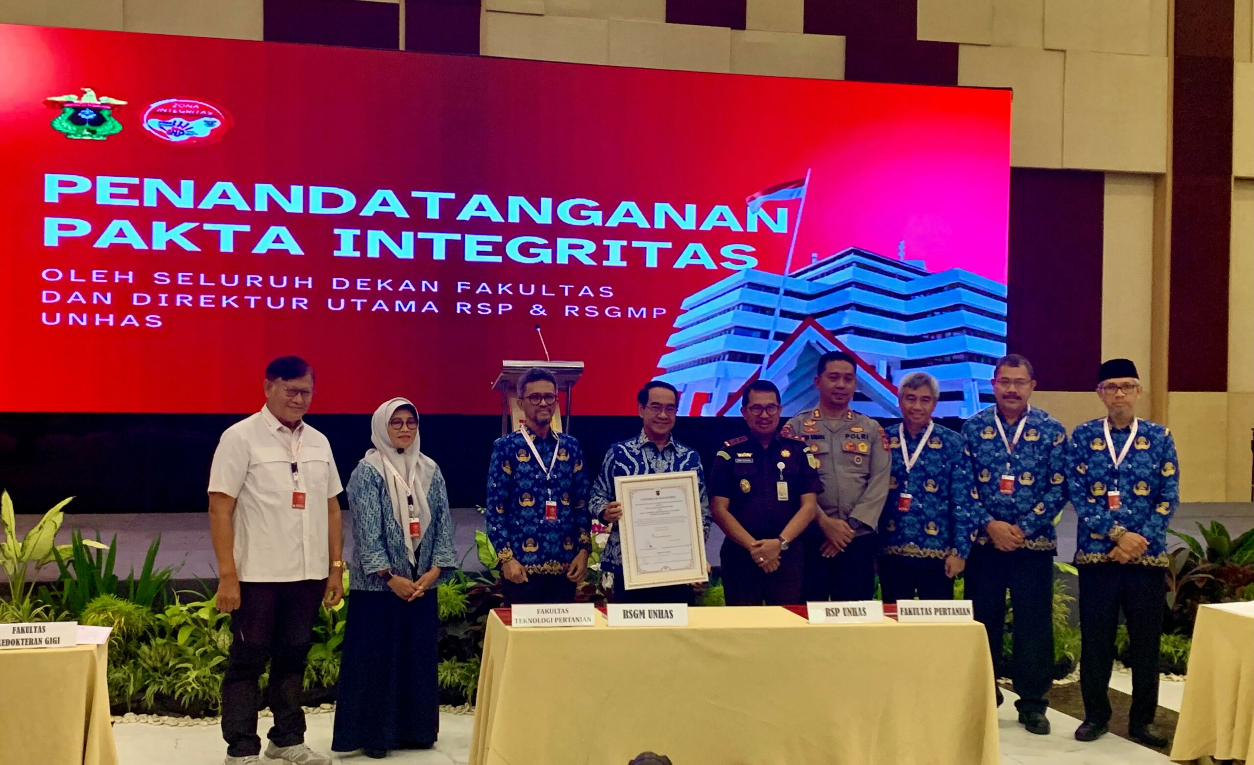 Rakyat News Unhas Pakta Integritas
