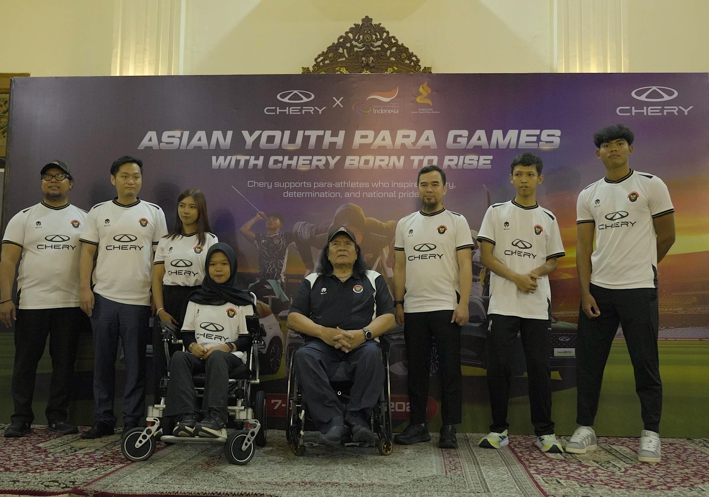 Chery Indonesia dan NPC Indonesia Resmi Lepas 120 Atlet ke Asian Youth Para Games 2025 di Dubai