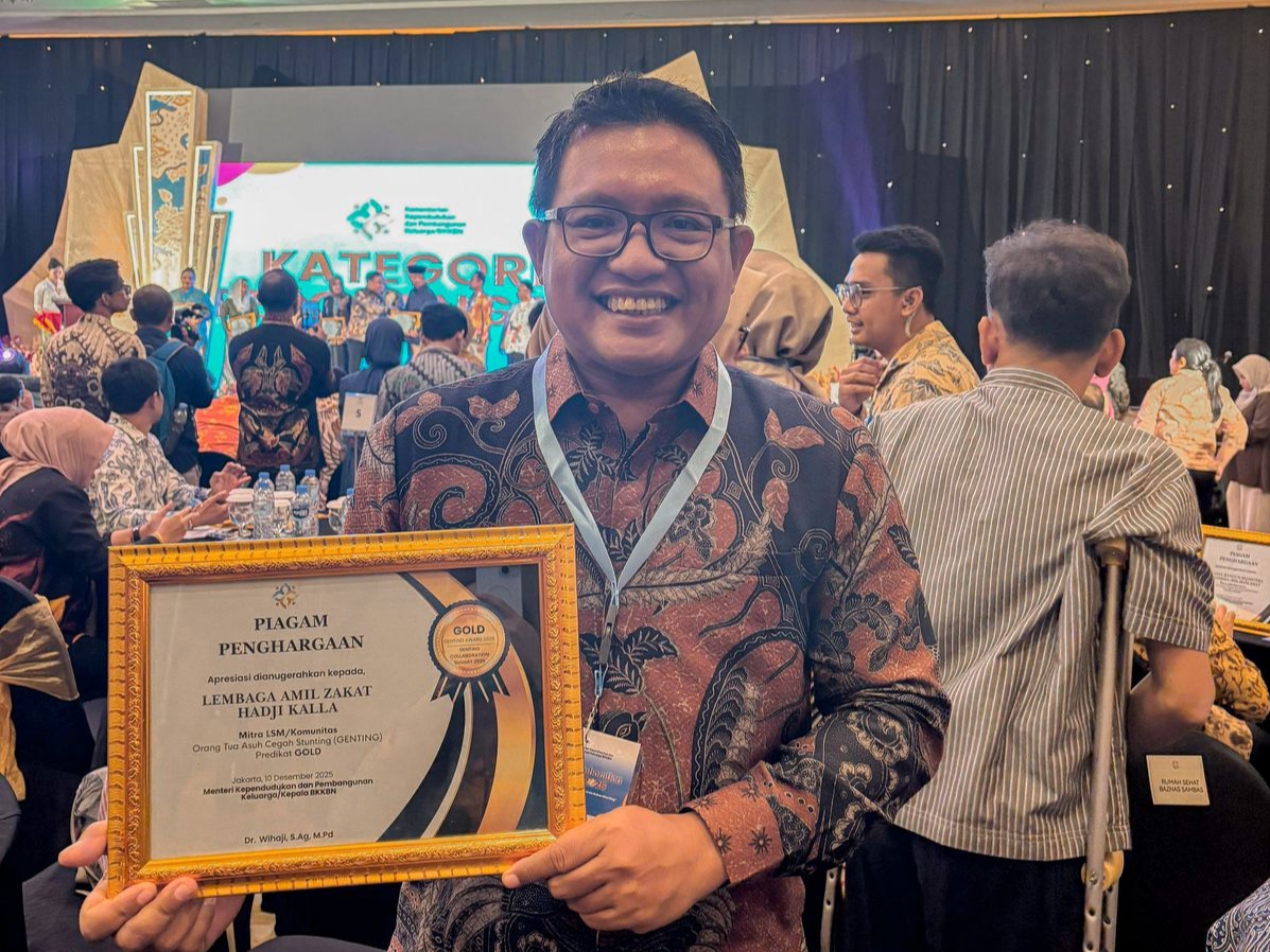 LAZ Hadji Kalla Raih Penghargaan Cegah Stunting di Genting Collaboration Summit 2025