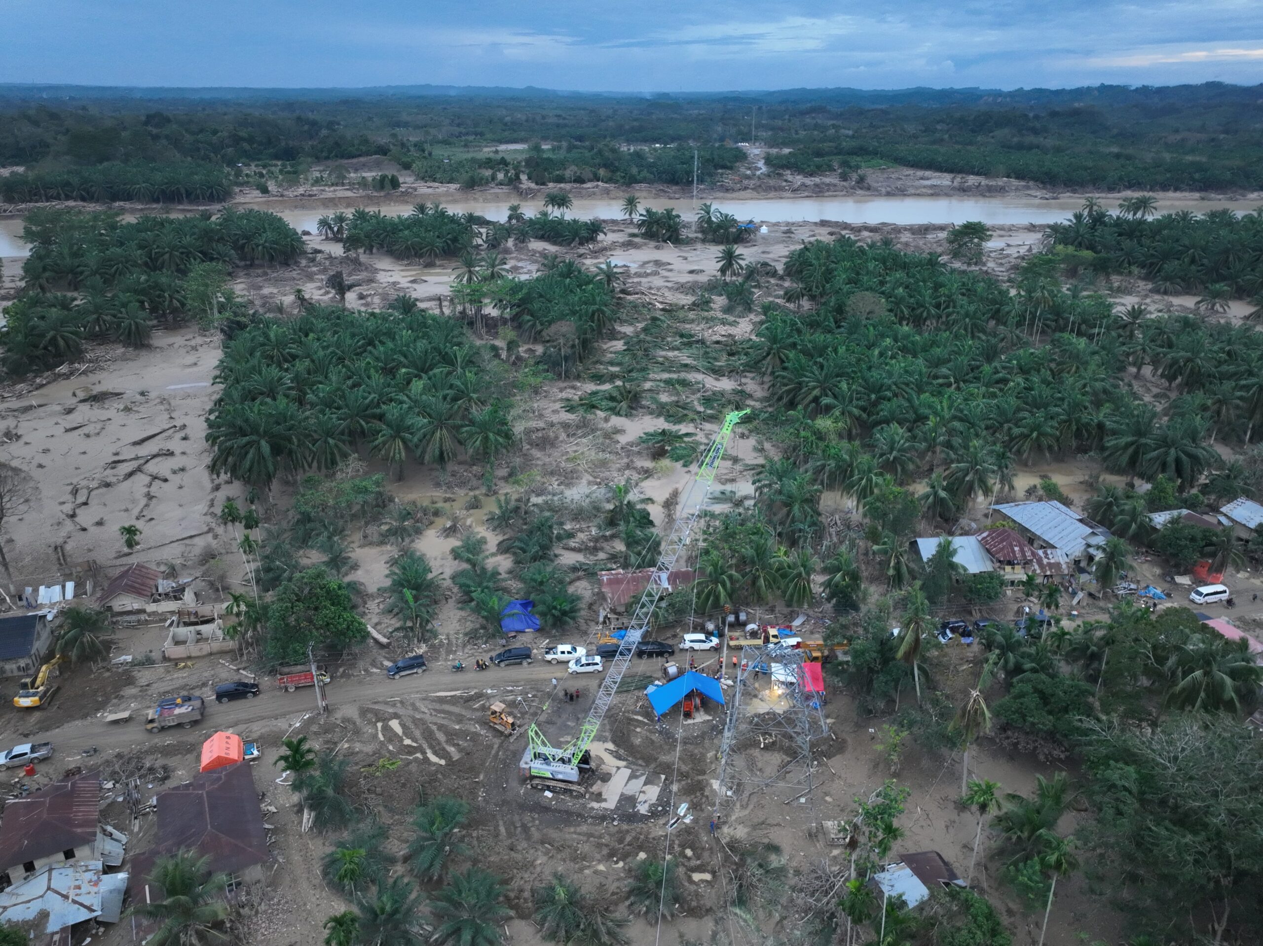 PLN Pulihkan Transmisi Pangkalan Brandan–Langsa, Masuki Tahap Operasi Pembangkit