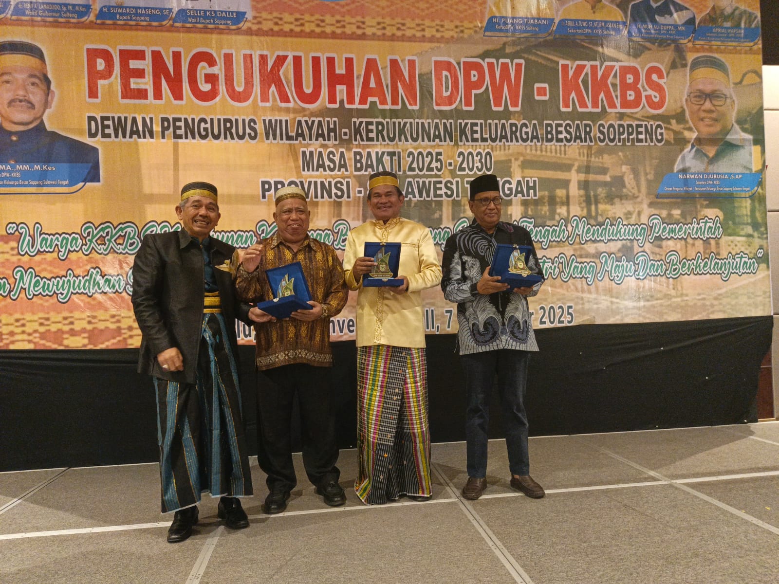 Pelantikan DPW KKBS Sulawesi Tengah Berlangsung Khidmat dan Sukses